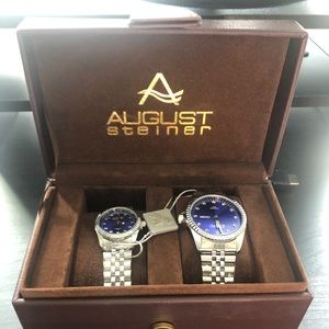 August Steiner Silver Watches